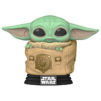 Фигурка Funko Pop Star Wars: Mandalorian - The Child Baby with Bag Grogu Фанко Грогу 405 (примята коробка)