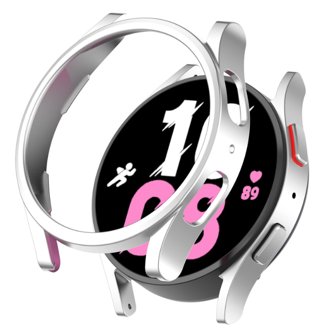 Чохол-бампер DK Пластик Soft-Touch для Samsung Galaxy Watch5 (R910 / R915) 44mm (015215) (silver)