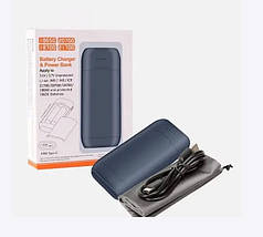 Зарядний пристрій Power Bank 18650х2 PB2, зовнішній акумулятор, універсальна батарея, фото 2