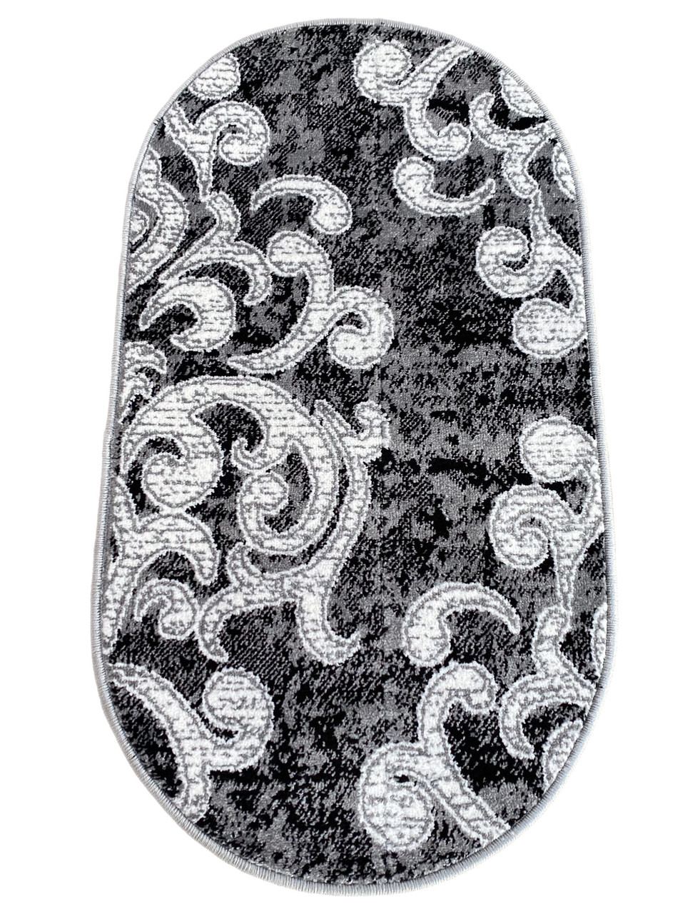 60 x 110 см Килимок Cappuccino 16028/610 на підлозі, сірий колір., фото 1