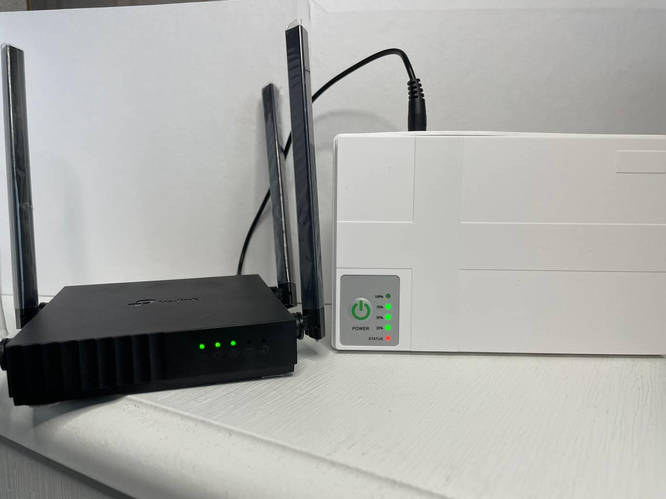 Мини Источник бесперебойного питания для роутера ИБП (UPS), DC1018P, 18 ...