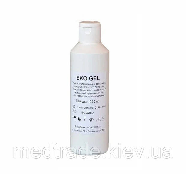 ГЕЛЬ ДЛЯ УЗИ ТВЕЛ Eko Gel 1 літр