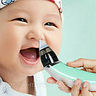 Назальний аспіратор для носа NASAL ASPIRATOR / Електричний дитячий аспіратор соплевідсмоктувач, фото 3