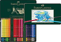 Набор акварельных карандашей Faber-Castell Albrecht Dürer 60 цветов в металлической коробке, 117560
