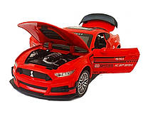 Машинка металева Ford Mustang Shelby GT500 "AutoExpert Elite" Форд Мустанг шелбі GT500 червоний 16*6*5 см (GT-1712), фото 2