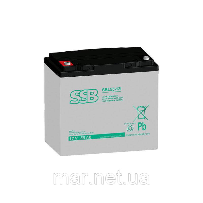 AGM свинцево-кислотний акумулятор SSB SBL 45-12I (12V 45Ah)