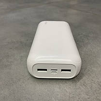 Зовнішній акумулятор Ttec ReCharger Ultra, 30000 mAh 10W, Білий, повербанк, портативний зарядний пристрій, Power Bank (2BB190B), фото 3