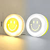 USB LED лампочка нічник смайлик в упаковці, фото 8