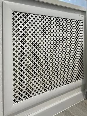 Декоративний екран Роял, колір білий 70 см х 70 см