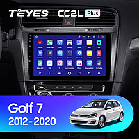 Штатная магнитола Teyes для Volkswagen Golf 7 2012 - 2020 рамка BLACK Android