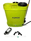 Обприскувач акумуляторний AGROS на 16 л, фото 5
