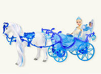 Игрушка Карета с конем и куколкой (223A)