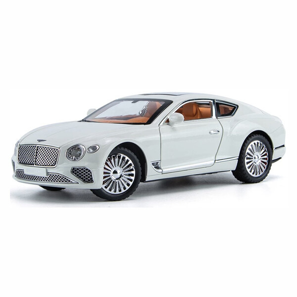 Машинка Bentley Continental іграшка моделька металева колекційна 20 см Білий (59892)