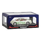 Машинка Bentley Continental іграшка моделька металева колекційна 20 см Білий (59892), фото 7