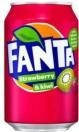 Газований напій  Fanta Strawberry & Kiwi 0.350 л