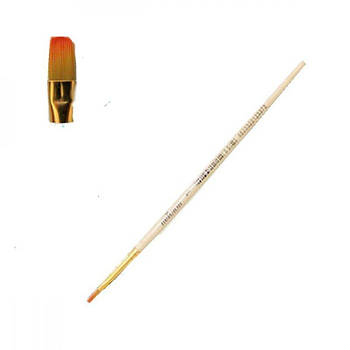 Пензель мальовничий (синтетика) N-BP плоский № 1 115547 G-Rich