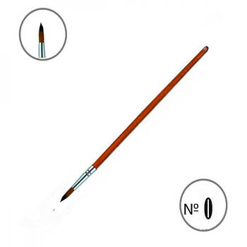 Пензель мальовничий (синтетика) "Neo Line" 2200-CHNR кругла № 0 605528 G-Rich