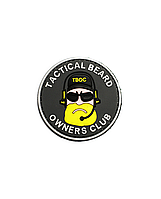 Шевроны патчи ПВХ 5.11 Task force, ПРЕМИУМ КАЧЕСТВО из США на липучке Tactial Beard Owners Club (TBOC)