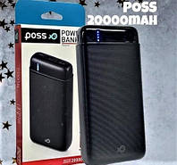 УМБ Портативный внешний аккумулятор повербанк PowerBank POSS 20000 mAh (PB200000P)