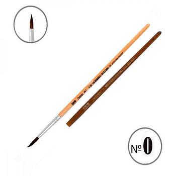 Пензлик мальовничий (поні) "Neo Line" 2100-CHPR кругла № 0 605552 G-Rich