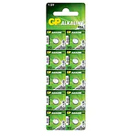 Батарейка GP дискова Alkaline Button Cell 1.5V 192-U10, AG3 LR41