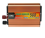 Інвертор автомобільний перетворювач напруги UKC 500W AC/DC 12 - 220 V, фото 6