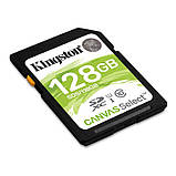 Картка пам'яті SDXC 128 GB UHS-I Class 10 Kingston Canvas Select (SDS/128GB), фото 2