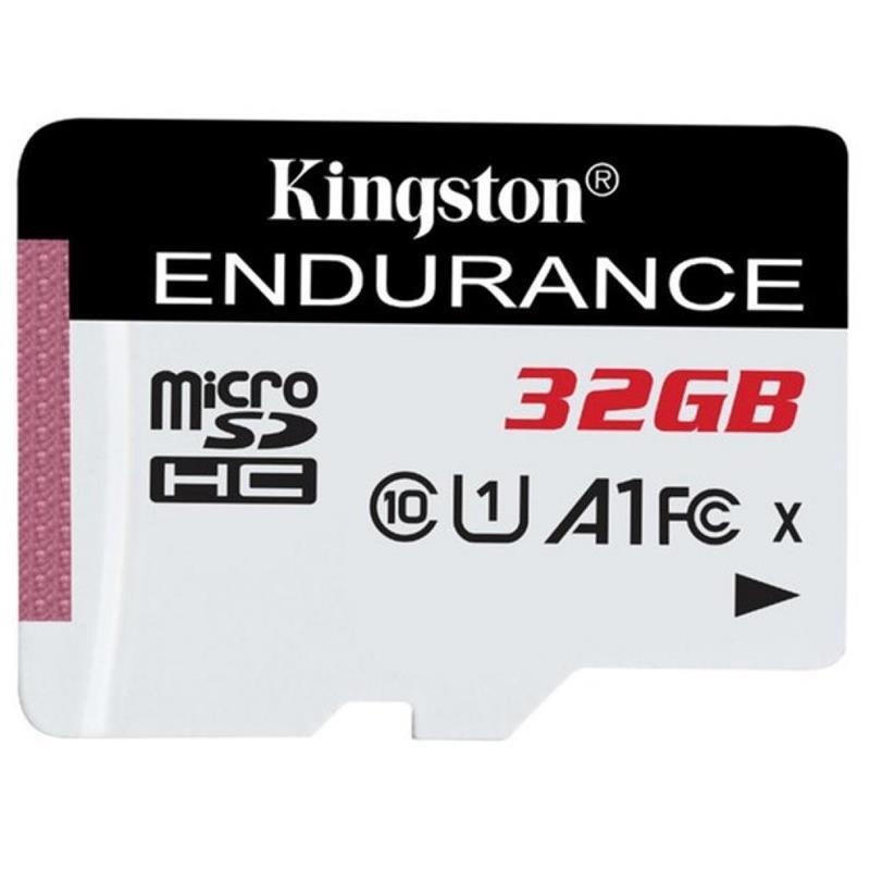 Карта пам"яті MicroSDHC 32GB UHS-I Class 10 Kingston High Endurance R95/W30MB/s (SDCE/32GB)