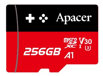 Картка пам'яті MicroSDXC 256 GB UHS-I/U3 Class 10 Apacer (AP256GMCSX10U7-RAGC)