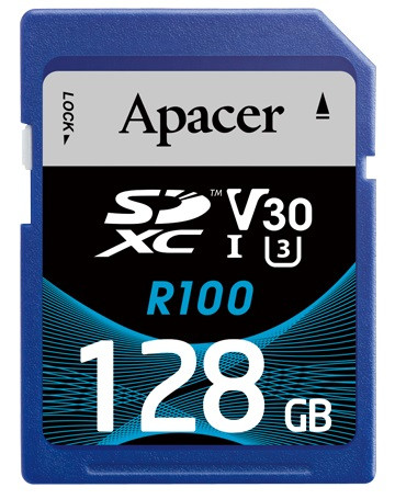 Картка пам'яті SDXC 128 GB UHS-I/U3 Class 10 Apacer (AP128GSDXC10U7-R)