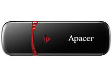 Флеш-накопичувач USB 16GB Apacer AH333 Black (AP16GAH333B-1)