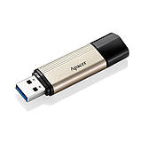 Флеш-накопичувач USB3.0 32GB Apacer AH353 Gold (AP32GAH353C-1), фото 3