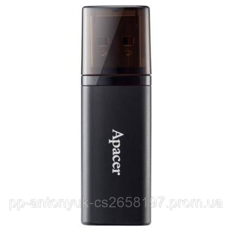 Флеш-накопичувач USB3.2 16GB Apacer AH25B Black (AP16GAH25BB-1)