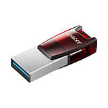 Флеш-накопичувач USB3.2 Type-C 32GB Apacer AH180 Red (AP32GAH180R-1), фото 4