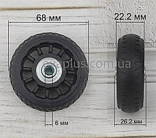 Колесо Д21 (68 мм) для ремонту валізи