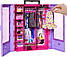 Ігровий набір Барбі Бузкова шафа для одягу Barbie Fashionistas HJL65, фото 4