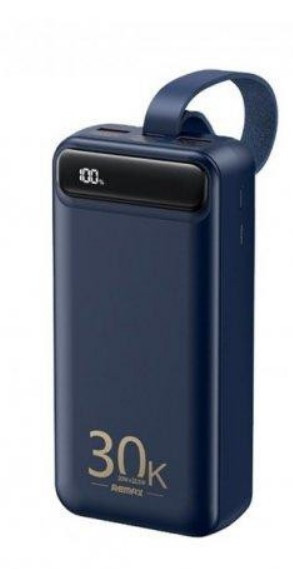 Зовнішній акумулятор (павербанк) REMAX Bole Series 20W+22.5W 30000mAh Blue (RPP-522)