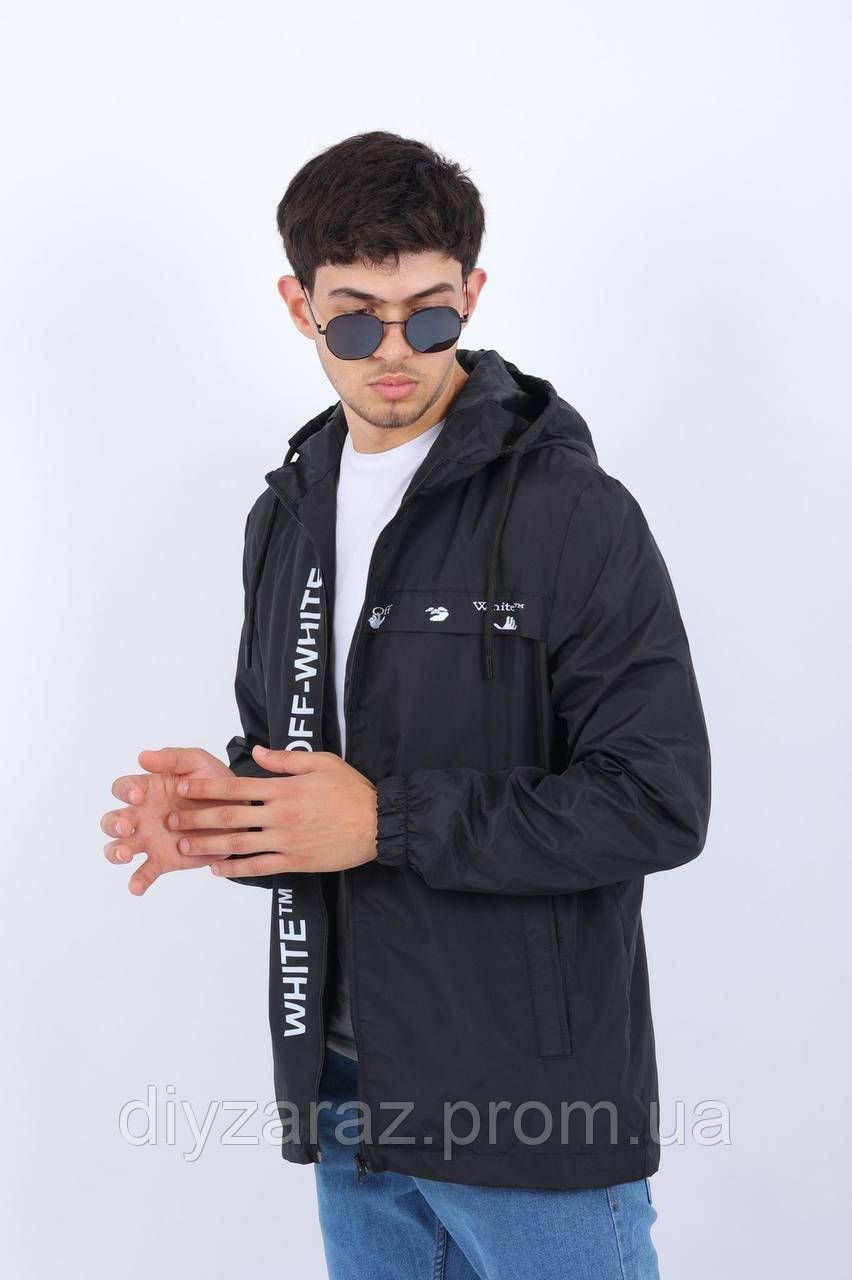 Ветровка Off White Черная — Купить Недорого на Bigl.ua (1740485219)