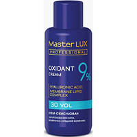 Крем окислювач Master LUX Professional 9%30 vol 60 мл окисник 9 % мастер люкс