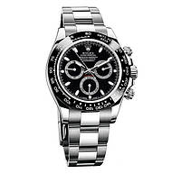 ROLEX DAYTONA COSMOGRAPH 40MM SILVER BLACK. AAA