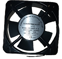 Вентилятор охолодження 151 х 151 мм 38 W 220v.