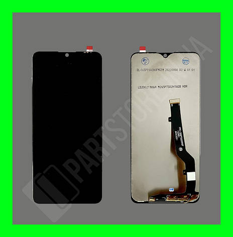 Дисплей ZTE Blade 20 Smart V1050 (версія 1) із сенсором, чорний (оригінальні комплектуючі), фото 1