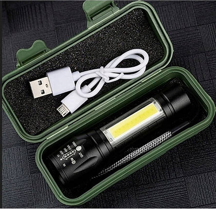 Тактичний ліхтарик LED в ПОДАРУНОК, фото 1