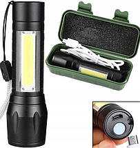 Тактичний ліхтарик LED в ПОДАРУНОК, фото 3