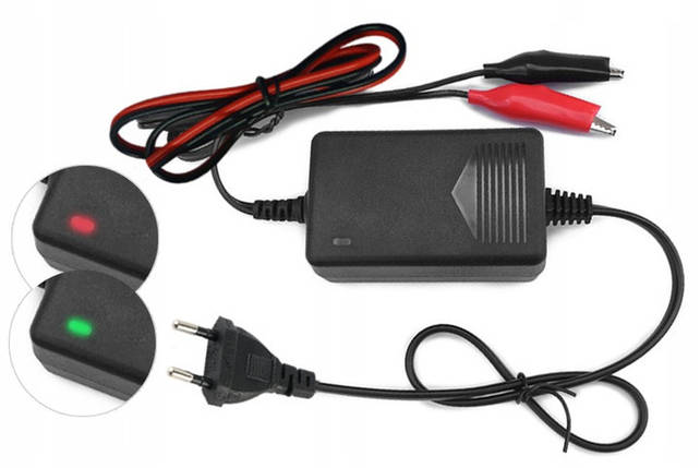 Зарядка для гелевих акумуляторів 12V Автомат Подарунок, фото 2