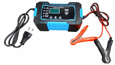 Зарядка для гелевого акумулятора 12в Функція імпульсної зарядки Ліхтарик у подарунок, фото 4