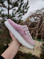 СІРЕНОВІ шльопанці теплі хутряні без задника зимові капці PURPLE жіночі, фото 6