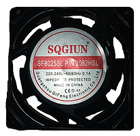 Вентилятор охолодження 81 х 81 мм 220 v.