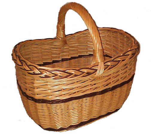 Кошик велика з лози Арт.039, фото 1