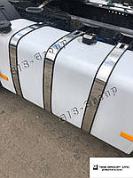 Ремни на топливный бак Daf XF105 "толщина металла 1,5 мм"